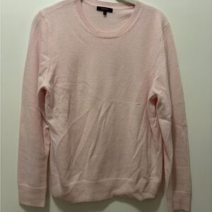 Quince Pale Pink Crewneck Sweater